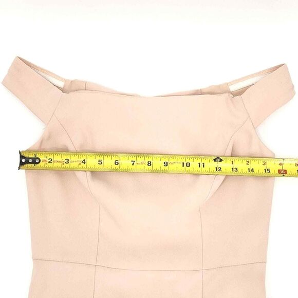 Dessy Collection by Vivian Diamond Cameo Bridesmaid Dress Style 3040 Womens 6 - Picture 12 of 15